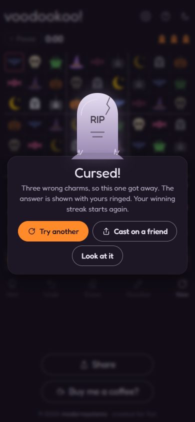 Three curses: Cursed!